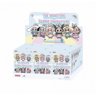 盲盒 THE MONSTERS × 三麗鷗 家膠毛絨系列 (原盒6pcs)